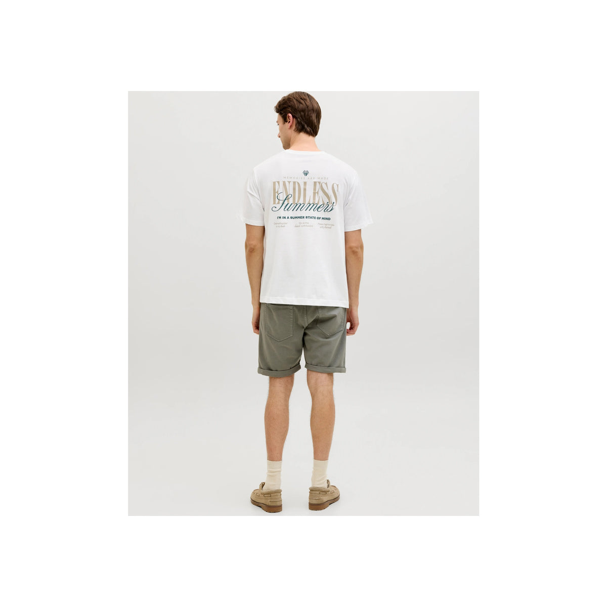 JREBHAYDEN RELAXED SS TEE — Aqua Gray