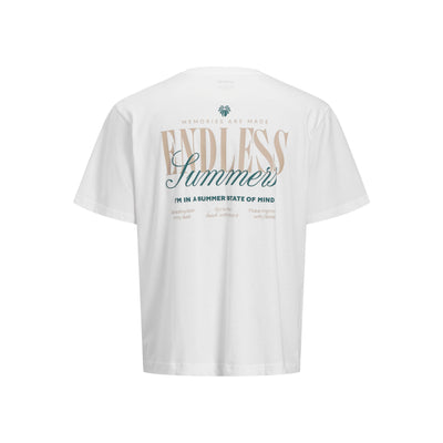 JREBHAYDEN RELAXED SS TEE — Aqua Gray
