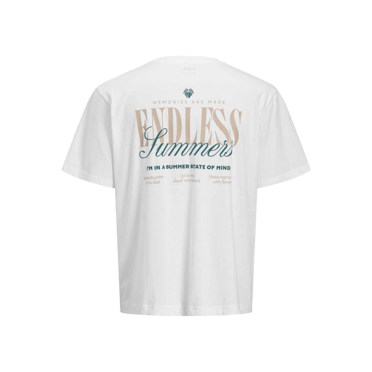 JREBHAYDEN RELAXED SS TEE — Aqua Gray