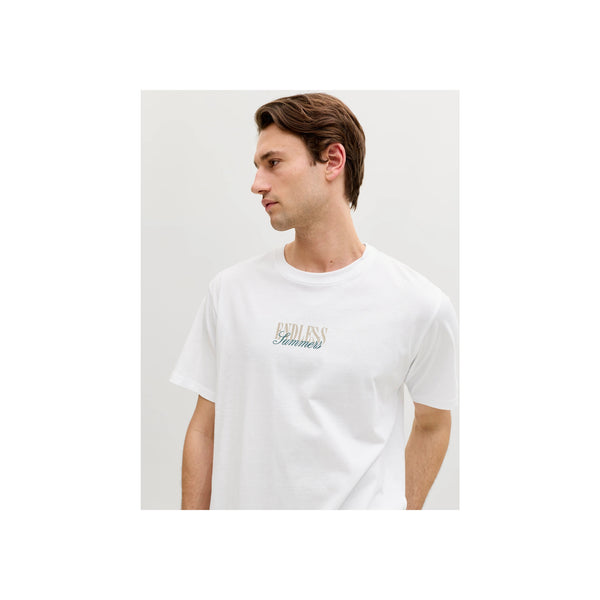 JREBHAYDEN RELAXED SS TEE — Aqua Gray