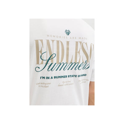 JREBHAYDEN RELAXED SS TEE — Aqua Gray