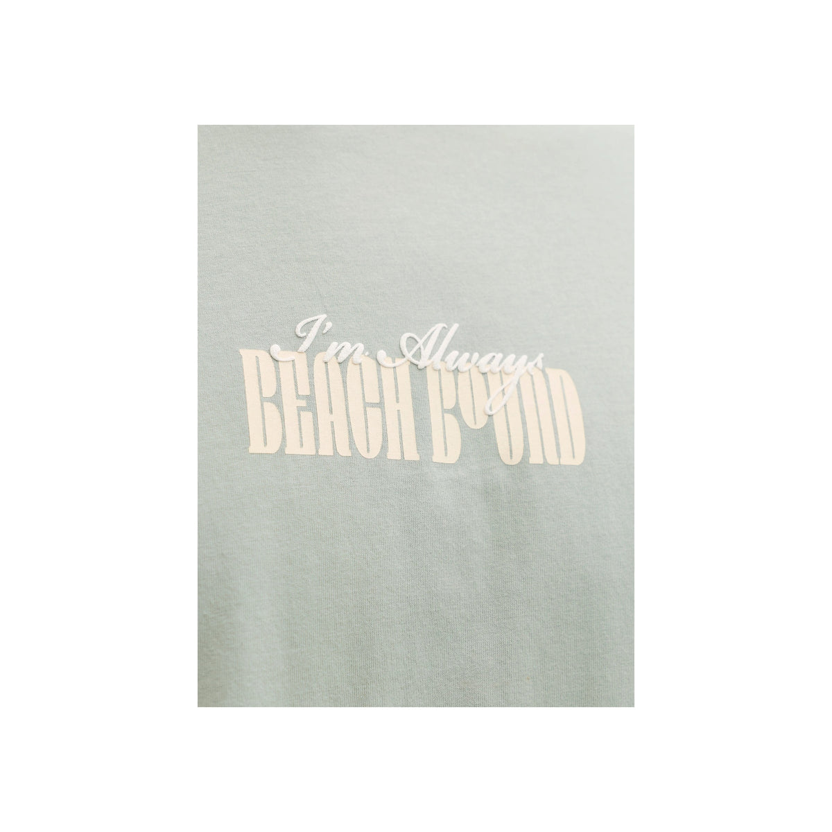 JREBHAYDEN RELAXED SS TEE — Aqua Gray