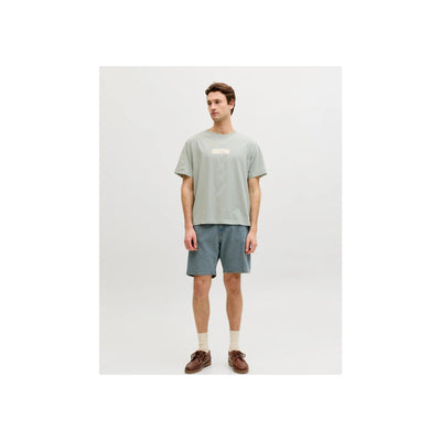JREBHAYDEN RELAXED SS TEE — Aqua Gray
