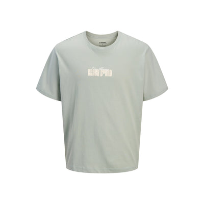 JREBHAYDEN RELAXED SS TEE — Aqua Gray