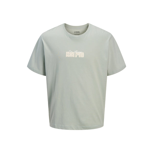 JREBHAYDEN RELAXED SS TEE — Aqua Gray