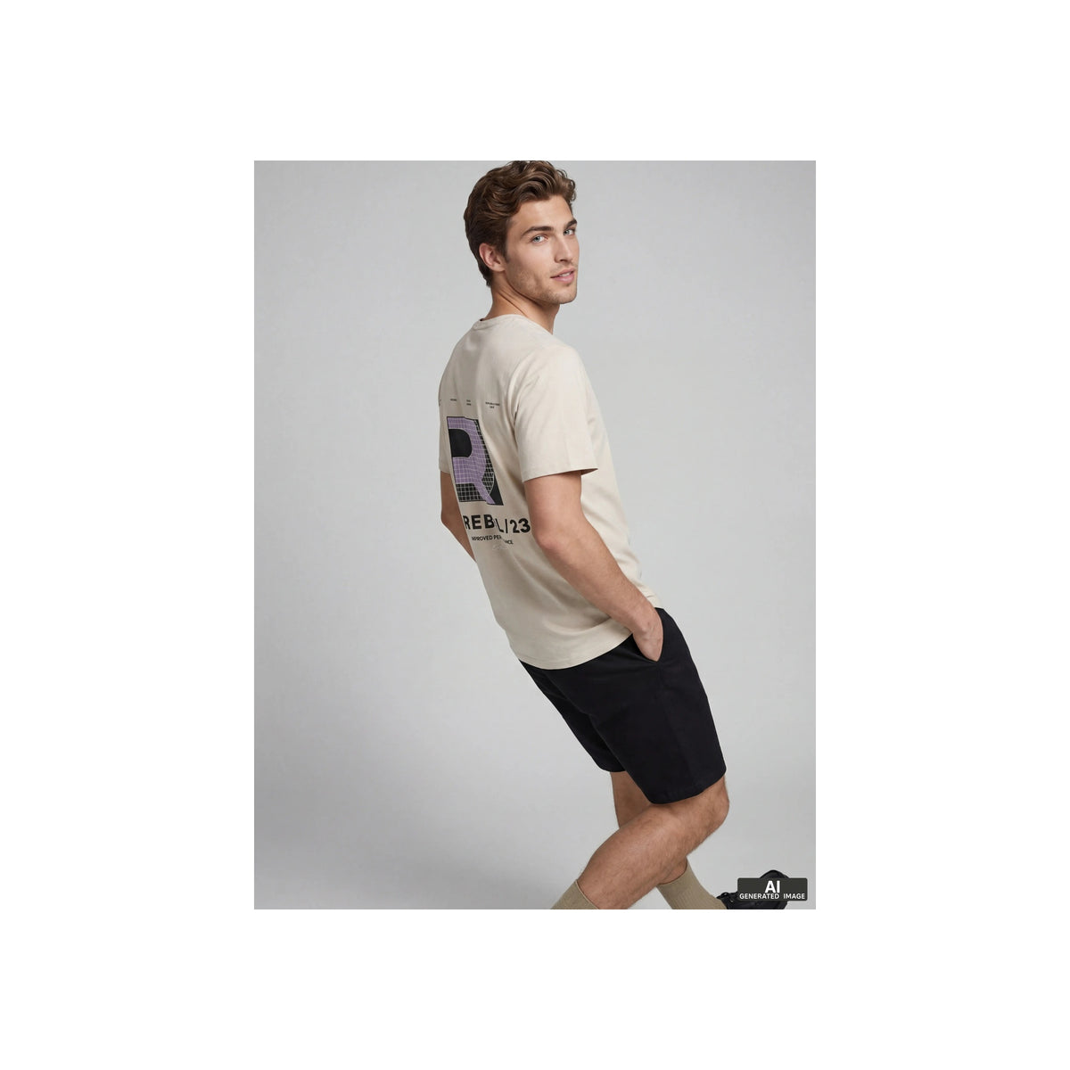 JREBEDDIE SS TEE — Moonbeam