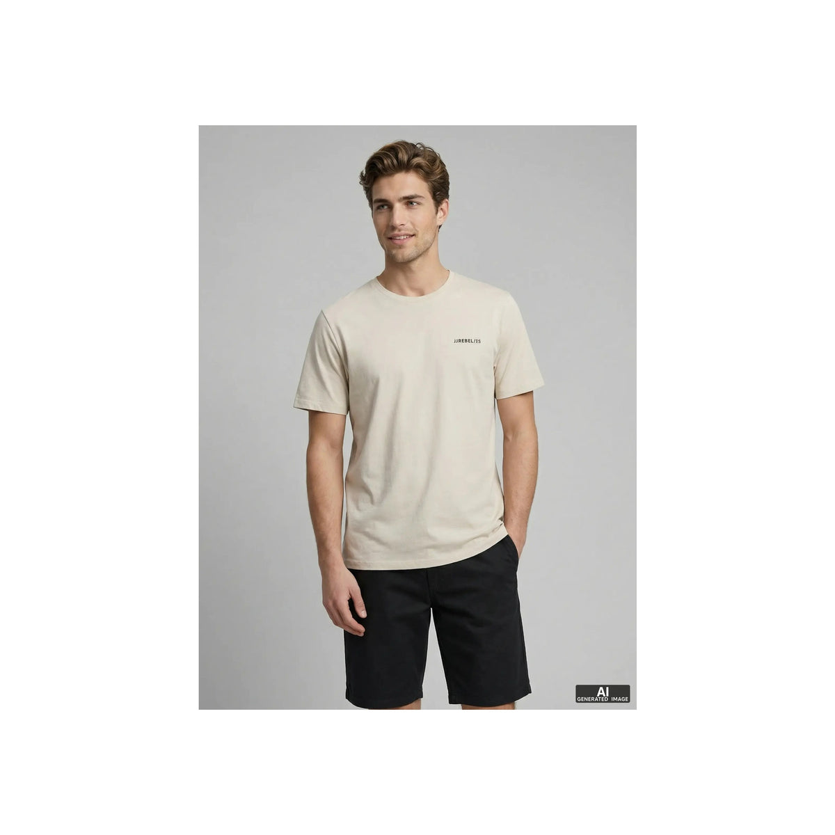 JREBEDDIE SS TEE — Moonbeam