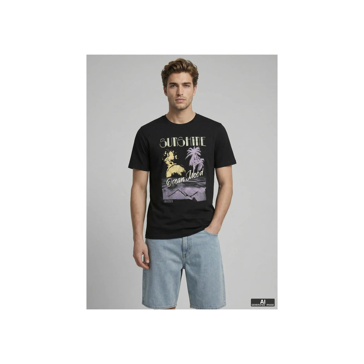 JREBMASON SS TEE — Cashmere Blue