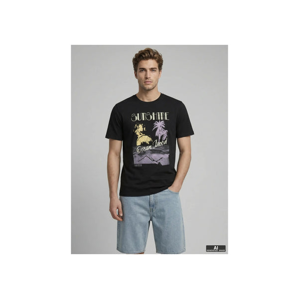 JREBMASON SS TEE — Cashmere Blue