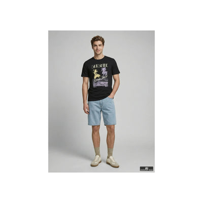 JREBMASON SS TEE — Cashmere Blue