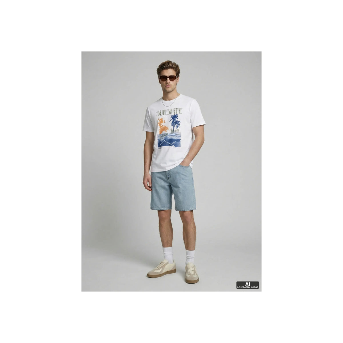 JREBMASON SS TEE — Cashmere Blue