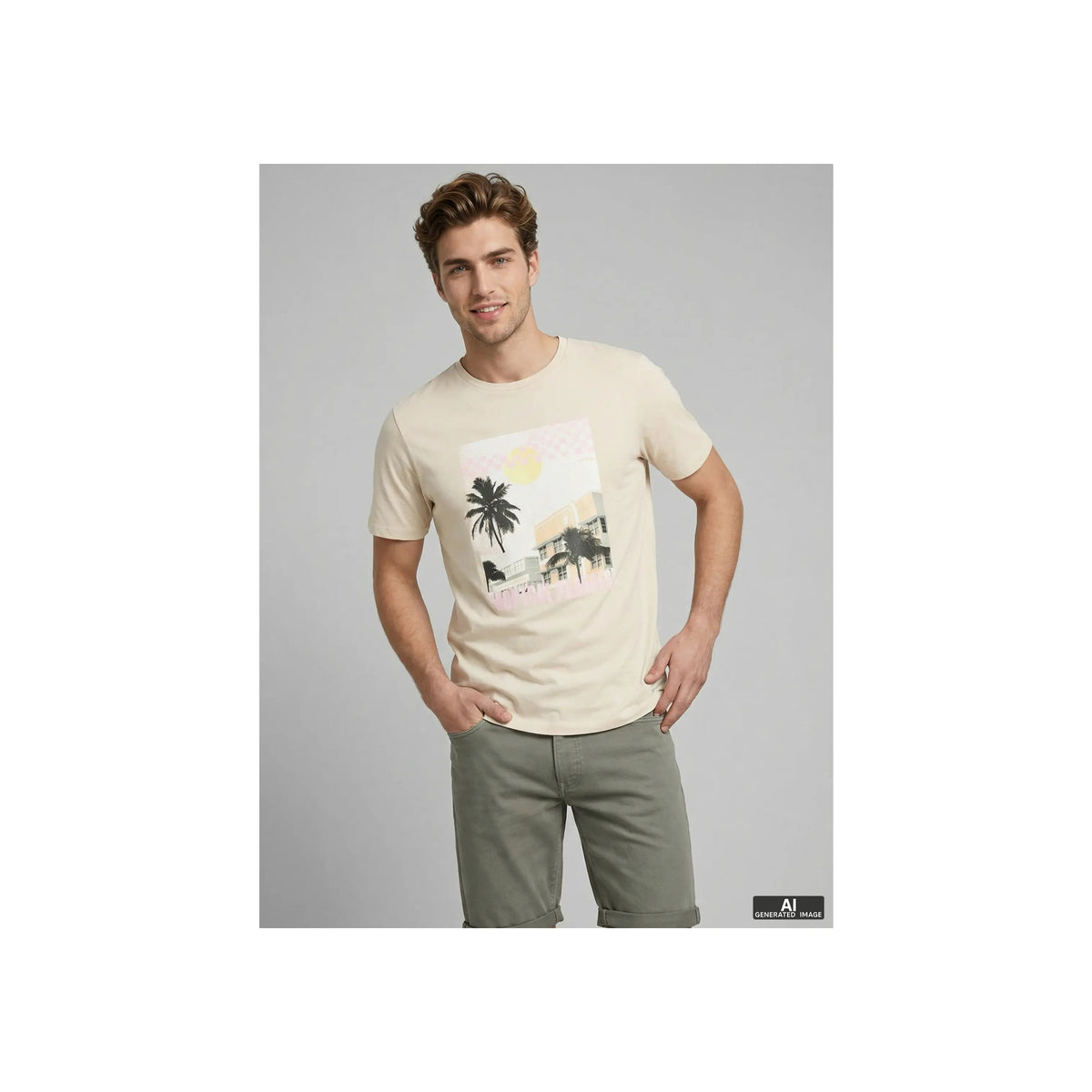 JREBMASON SS TEE — Cashmere Blue