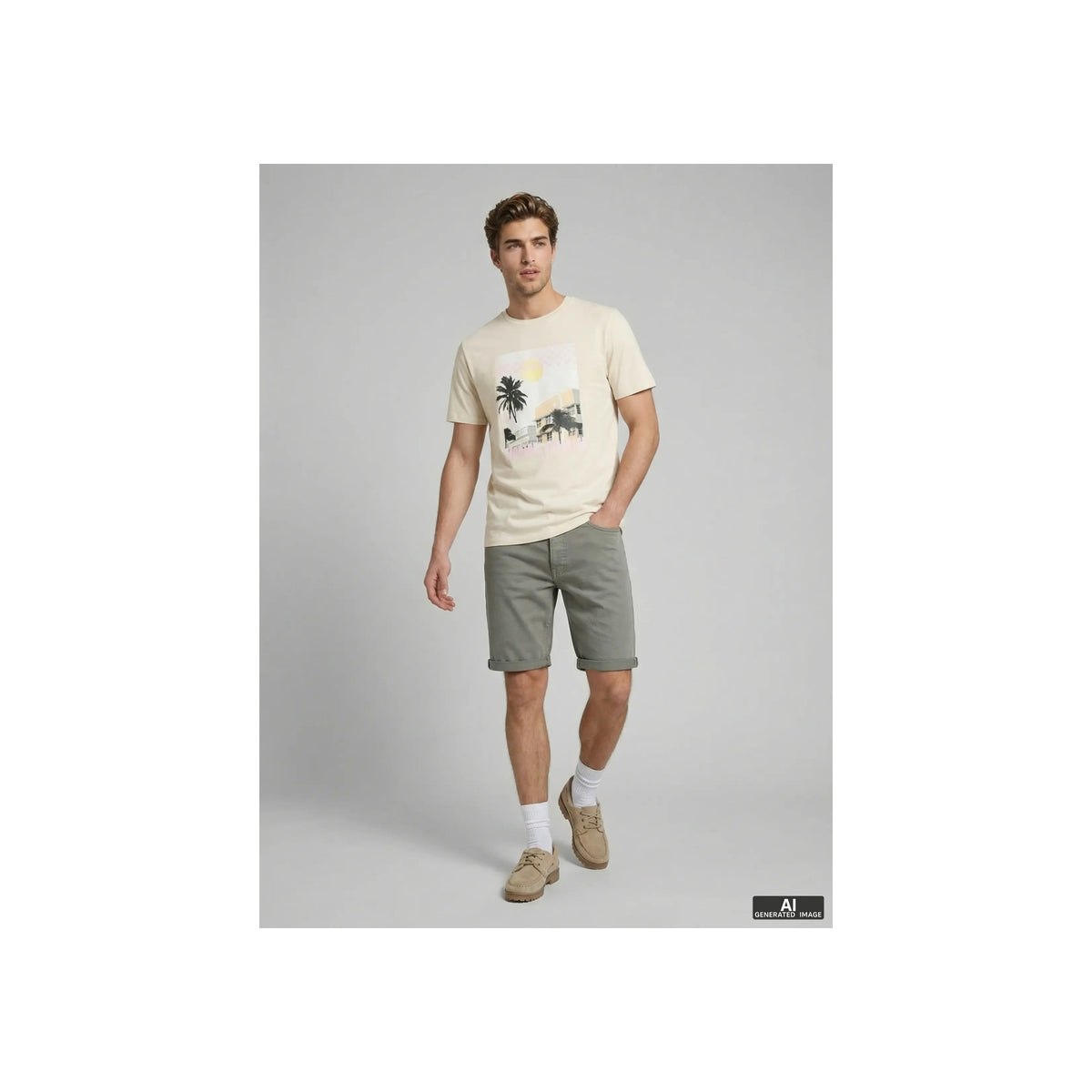 JREBMASON SS TEE — Cashmere Blue