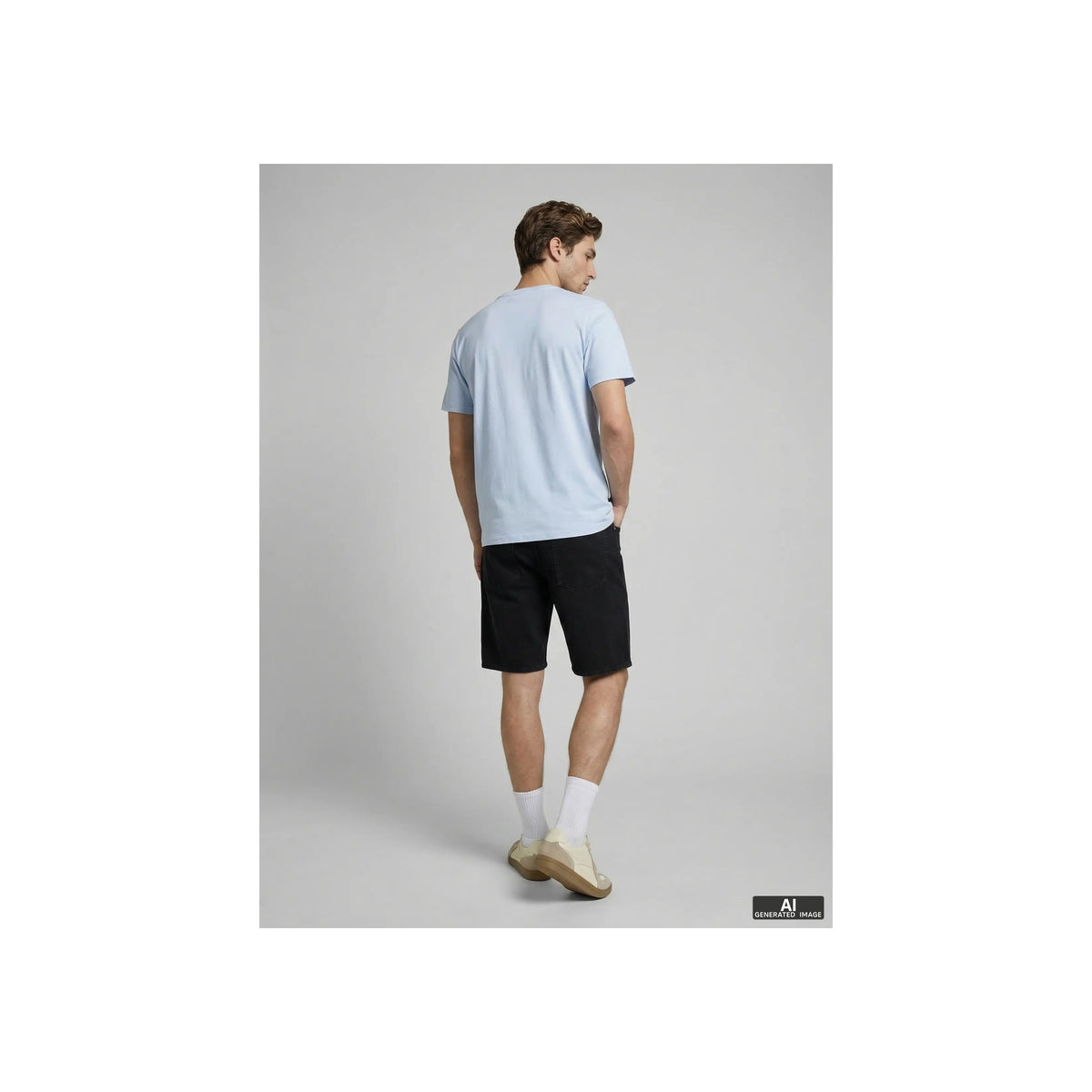 JREBMASON SS TEE — Cashmere Blue