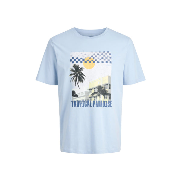 JREBMASON SS TEE — Cashmere Blue