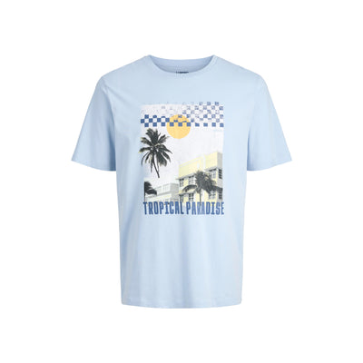 JREBMASON SS TEE — Cashmere Blue