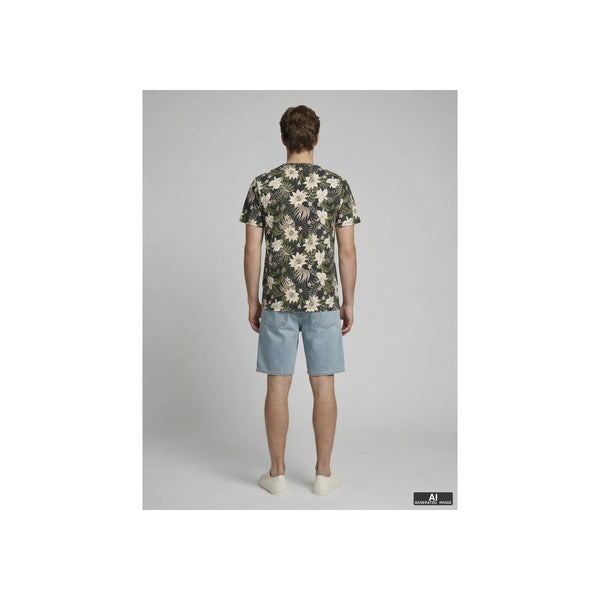 JREBRUSSEL FLOWER AOP SS TEE — Moonbeam