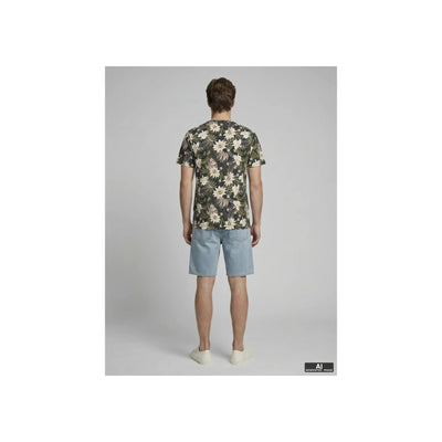 JREBRUSSEL FLOWER AOP SS TEE — Moonbeam