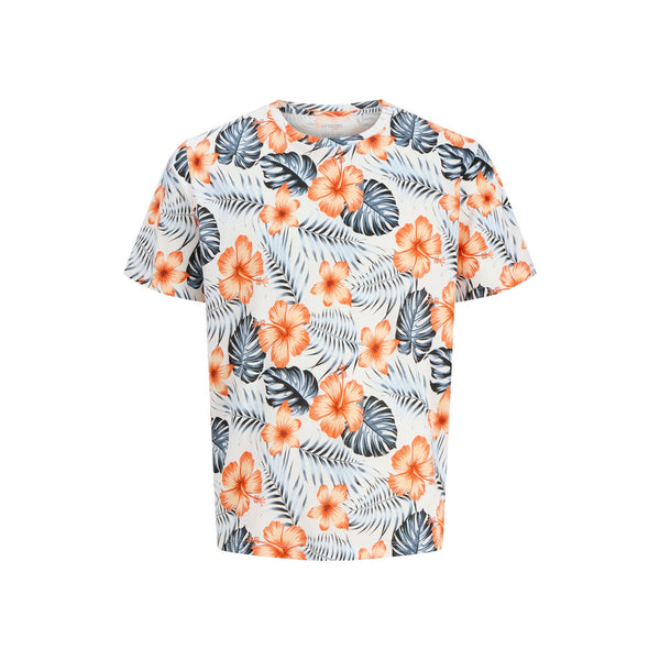 JREBRUSSEL FLOWER AOP SS TEE — Moonbeam