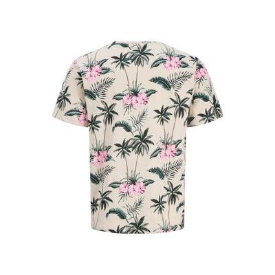 JREBRUSSEL FLOWER AOP SS TEE — Moonbeam