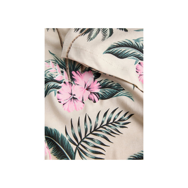 JREBRUSSEL FLOWER AOP SS TEE — Moonbeam