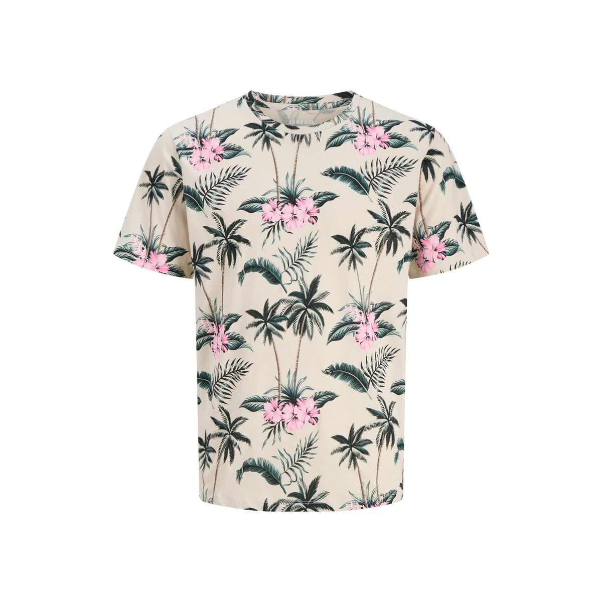 JREBRUSSEL FLOWER AOP SS TEE — Moonbeam