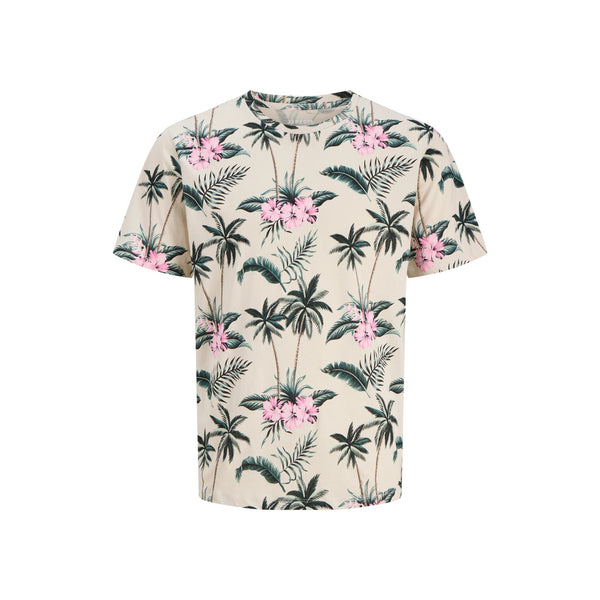 JREBRUSSEL FLOWER AOP SS TEE — Moonbeam