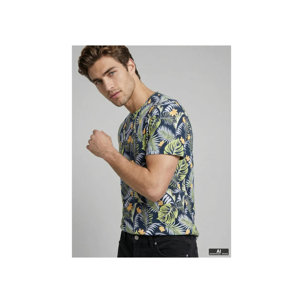 JREBRUSSEL FLOWER AOP SS TEE — Moonbeam