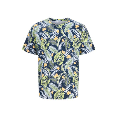 JREBRUSSEL FLOWER AOP SS TEE — Moonbeam