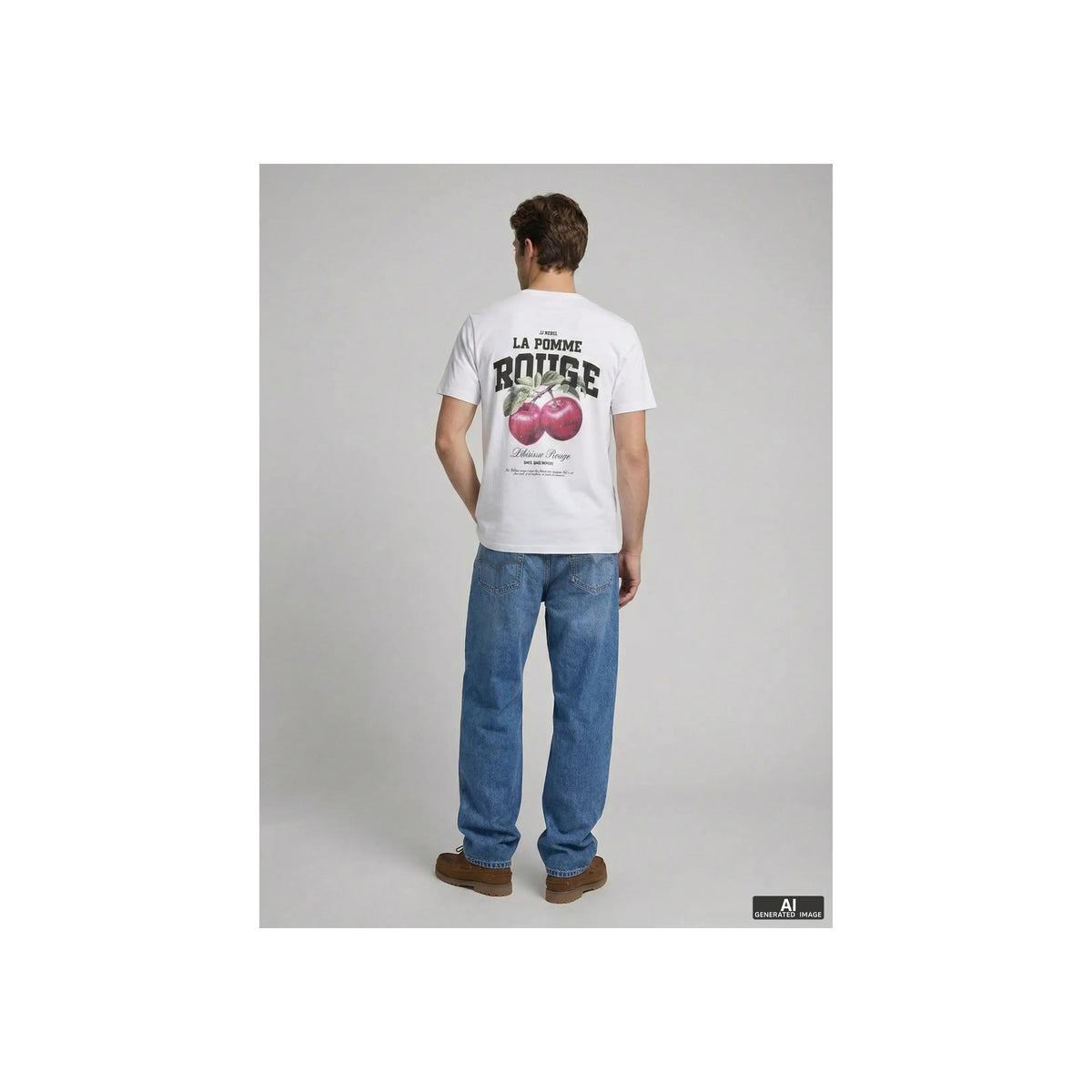 JREBAARON SS TEE — Cashmere Blue
