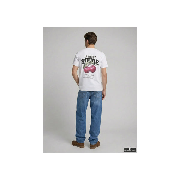 JREBAARON SS TEE — Cashmere Blue