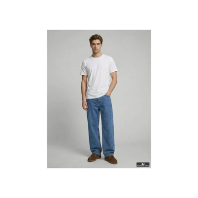 JREBAARON SS TEE — Cashmere Blue