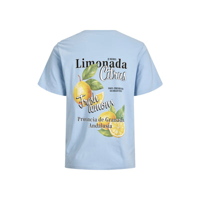 JREBAARON SS TEE — Cashmere Blue