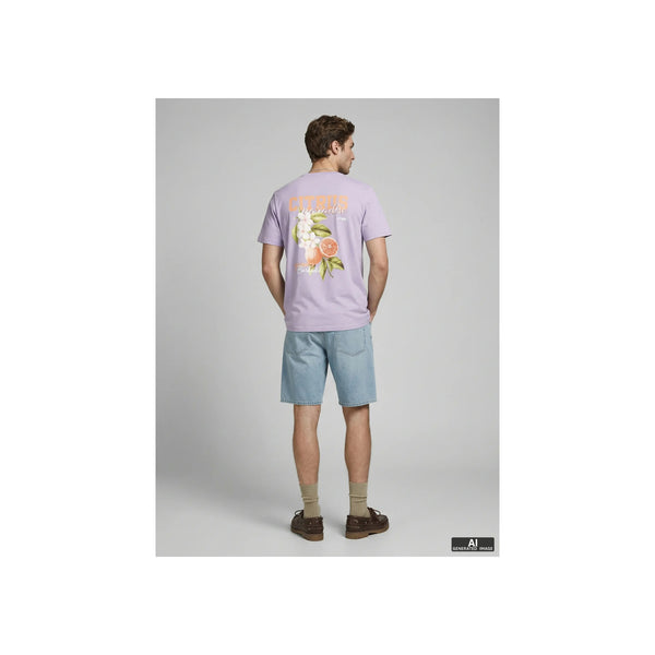 JREBAARON SS TEE — Cashmere Blue