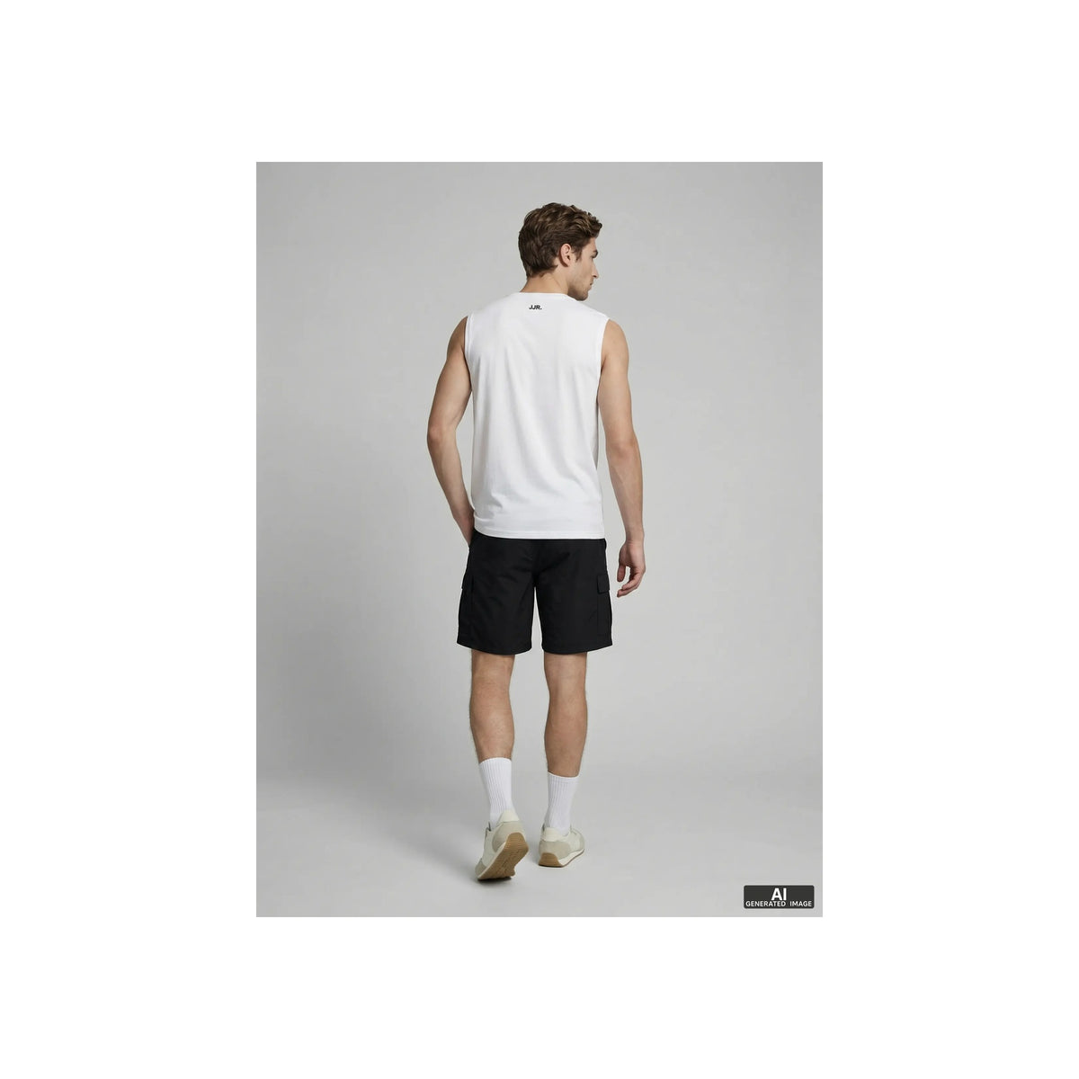 JREBJASON CLEO CARGO SHORT SRT — Ghost Gray
