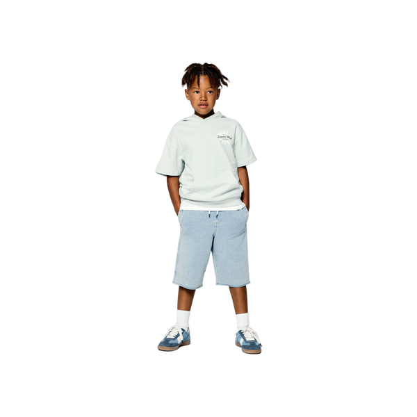 NKMHUKO SS NREG SWEAT WH UNB — Pale Aqua