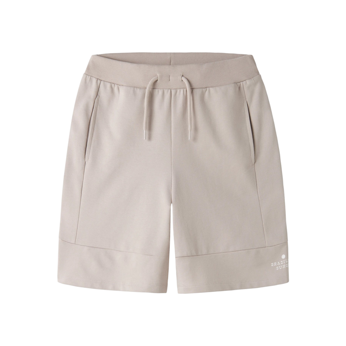 NKMHUKO NREG SWEAT SHORTS UNB — Chateau Gray