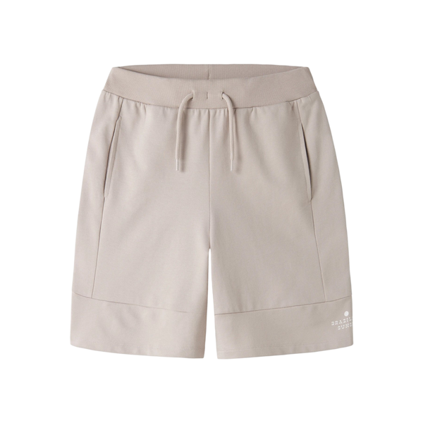 NKMHUKO NREG SWEAT SHORTS UNB — Chateau Gray