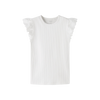 NKFHAVELLE CAP SL TOP — Bright White