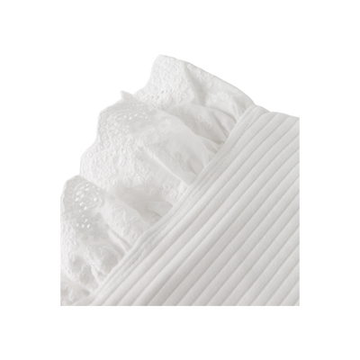 NKFHAVELLE CAP SL TOP — Bright White