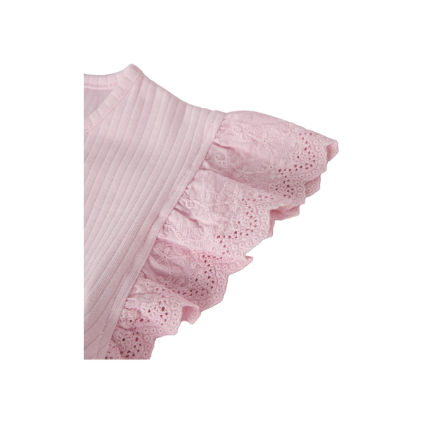NKFHAVELLE CAP SL TOP — Cradle Pink