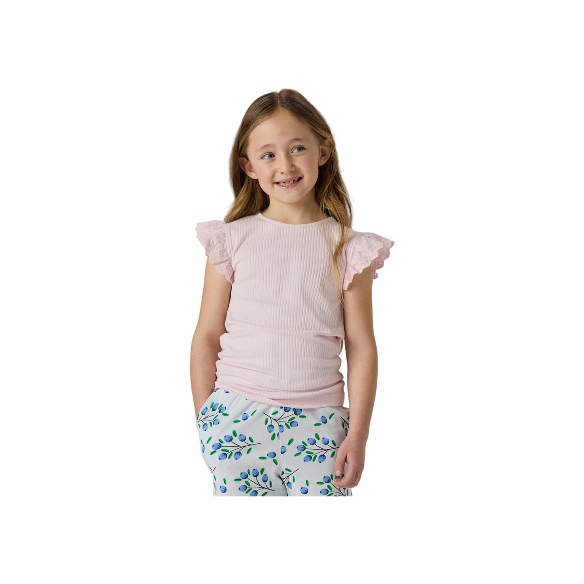 NKFHAVELLE CAP SL TOP — Cradle Pink