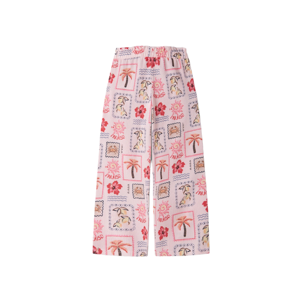 NKFJAMSAS WIDE PANT — Cradle Pink