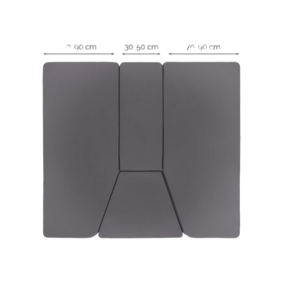 Walra Hoeslaken Jersey Stretch 4-delige set antraciet