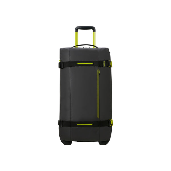 American Tourister URBAN TRACK DUFFLE/WH M — COATED BLACK/LIME