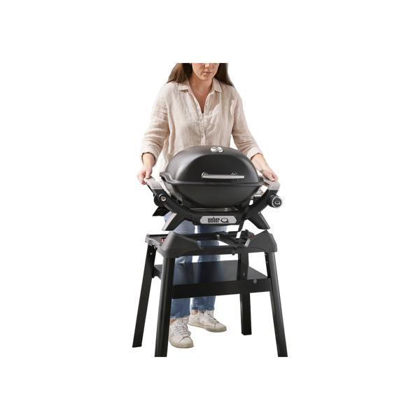 Weber Q 1200N met stand, Black