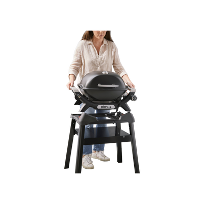 Weber Q 1200N met stand, Black