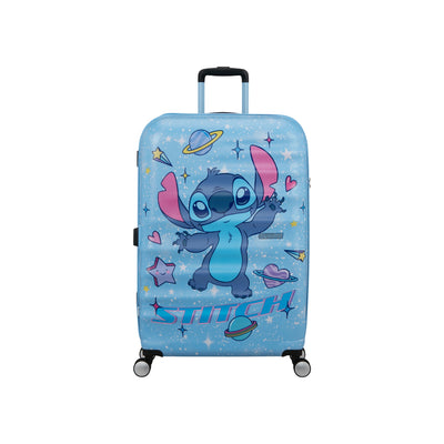 American Tourister WAVEBREAKER DISNEY SPIN.77/28 TSA DISNEY FL — STITCH UNIVERSE