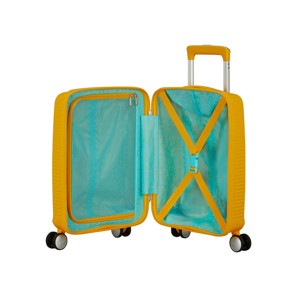 American Tourister SOUNDBOX MINI SPINNER 47/16 — GOLDEN YELLOW
