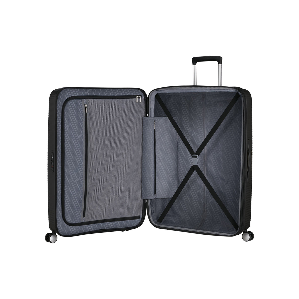 American Tourister SOUNDBOX SPINNER 80/30 TSA EXP — BASS BLACK